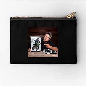 Axell Hodges Dirt Bike Wizard Axell Hodges Zipper Pouches