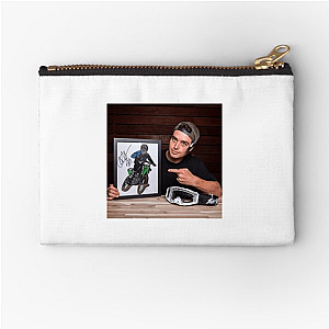Axell Hodges Dirt Bike Wizard Axell Hodges Zipper Pouches