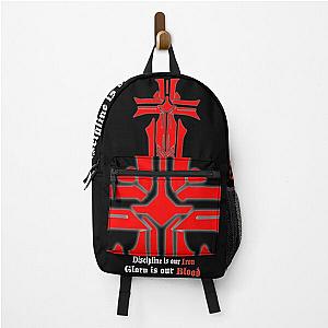 Azur Lane - Iron Blood Logo with slogan Black Backpack RB2706