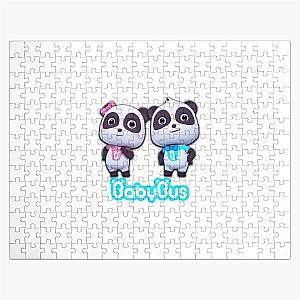 Kiki and Panda Baby Bus Clothing Jigsaw Puzzle