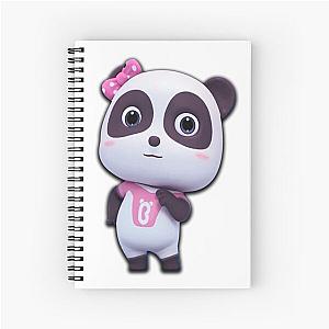 Miumiu Panda, BabyBus Clothing Spiral Notebook