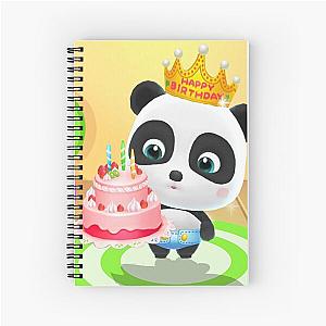 Threebus New BabyBus Baby Bus for kids 2020 happy birthday Spiral Notebook