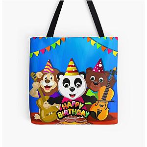 Five New BabyBus Baby Bus for kids 2020 happy birthday All Over Print Tote Bag