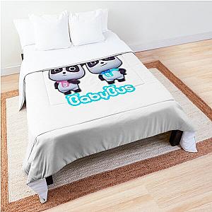 Kiki and Miumiu Panda, BabyBus Clothing Comforter