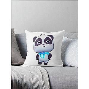 Kiki Panda, BabyBus Clothing Throw Pillow