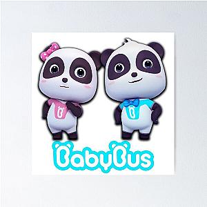 Kiki and Miumiu Panda, BabyBus Clothing Poster