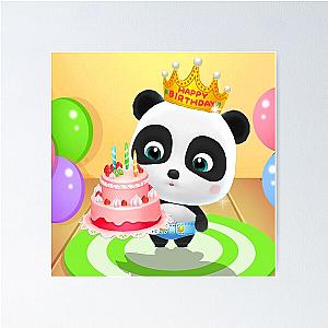 Threebus New BabyBus Baby Bus for kids 2020 happy birthday Poster