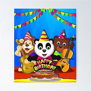 Five New BabyBus Baby Bus for kids 2020 happy birthday Poster