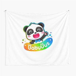 Animation Gift Kids Panda Cute BabyBus Say Hello Tapestry