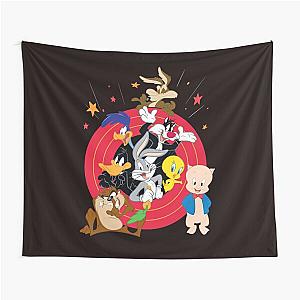 All Family Cartoon Tapestry