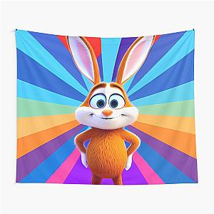 Cute Bunny Rabbit Flip Tapestry