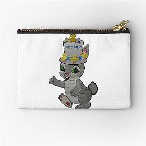 Easter Bunny on Zipper Pouch