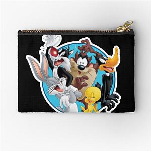 Looney Tunes Animation artwork funny vintage cartoons Zipper Pouch