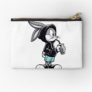 Bunny drinks Boba Pouch