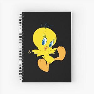 Cute Yellow Bird Cartoon Notebook