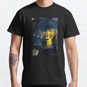 Moa-Metal Smiley Fox Goddess Babymetal AI Painting Digital Fan Art Classic T-Shirt RB0512