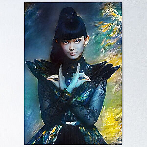 Su-Metal Iconic Pose Babymetal AI Painting Digital Fan Art Poster RB0512