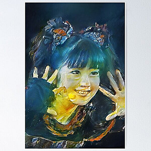 Yui-Metal Smiley Fox Goddess Babymetal Painting Digital Fan Art Poster RB0512