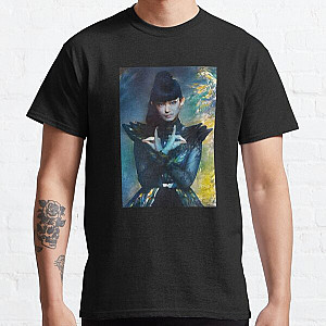 Su-Metal Iconic Pose Babymetal AI Painting Digital Fan Art Classic T-Shirt RB0512