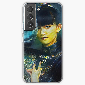 Su-Metal with a Fox God Mask Babymetal AI Painting Digital Fan Art Samsung Galaxy Soft Case RB0512