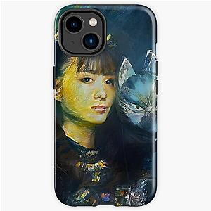 Moa-Metal with a Fox God Mask Babymetal AI Painting Digital Fan Art iPhone Tough Case RB2709