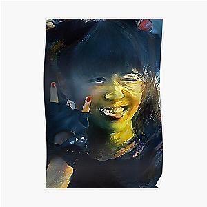 Moa-Metal Smiley Fox Goddess Babymetal AI Painting Digital Fan Art Poster RB2709