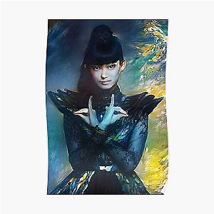 Su-Metal Iconic Pose Babymetal AI Painting Digital Fan Art Poster RB2709