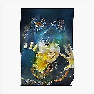 Yui-Metal Smiley Fox Goddess Babymetal Painting Digital Fan Art Poster RB2709