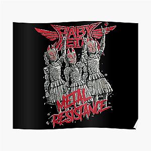 Rocket BABYMETAL FireBabymetal Merch Poster RB2709