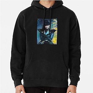 Su-Metal Iconic Pose Babymetal AI Painting Digital Fan Art Pullover Hoodie RB2709