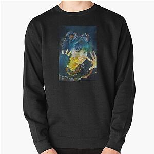 Yui-Metal Smiley Fox Goddess Babymetal Painting Digital Fan Art Pullover Sweatshirt RB2709