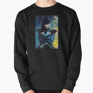 Su-Metal Iconic Pose Babymetal AI Painting Digital Fan Art Pullover Sweatshirt RB2709