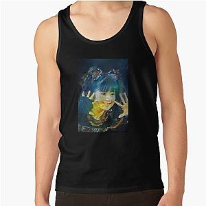 Yui-Metal Smiley Fox Goddess Babymetal Painting Digital Fan Art Tank Top RB2709