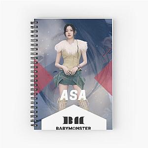 Asa Babymonster (KPOP) Spiral Notebook