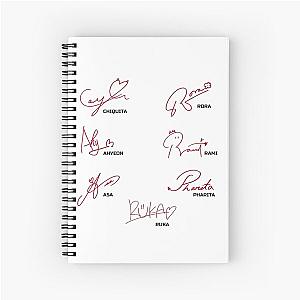 Signature Babymonster (KPOP) Spiral Notebook