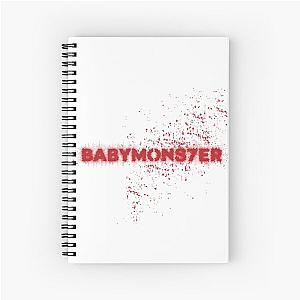 RED Babymonster (KPOP) Spiral Notebook