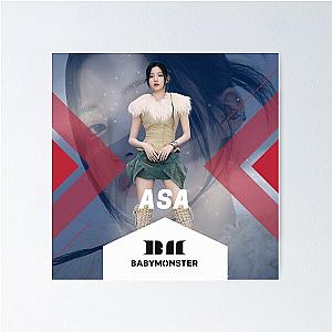 Asa Babymonster (KPOP) Poster