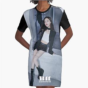 RUKA LIKE THAT Babymonster Graphic T-Shirt Dress