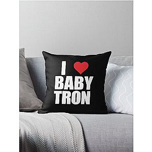 I Love BabyTron Throw Pillow