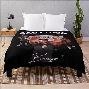 babytron 90s rap tee shirt Throw Blanket