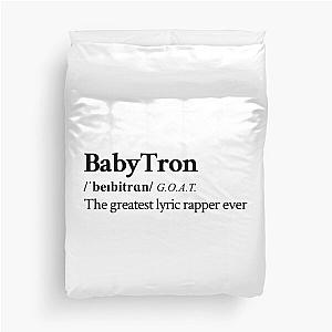 Babytron Underground Hip Hop Rap  Greatest lyric rapper alive Duvet Cover