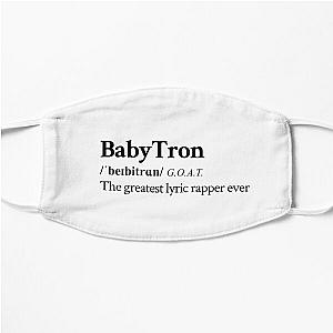 Babytron Underground Hip Hop Rap  Greatest lyric rapper alive Flat Mask