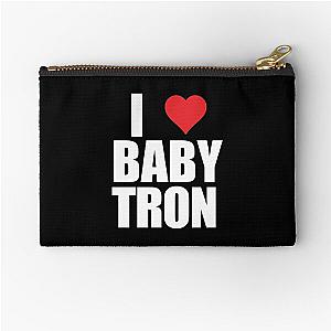 I Love BabyTron Zipper Pouch