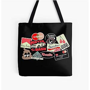 Babytron Collage All Over Print Tote Bag