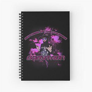 Babytron Rapper  Spiral Notebook