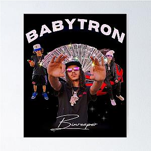 babytron 90s rap tee shirt Poster