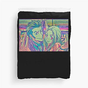 Retro Izaya Orihara Isaac And Miria Baccano Cool Gift Duvet Cover