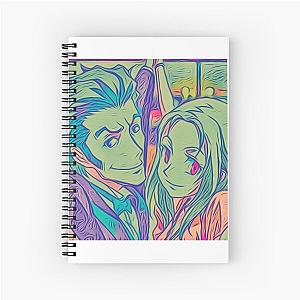 Isaac and Miria Baccano Spiral Notebook