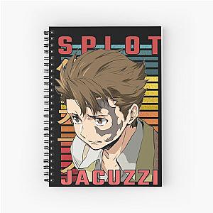 Jacuzzi Splot Baccano Retro Anime Design Spiral Notebook