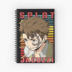 Jacuzzi Baccano Retro Anime Design Spiral Notebook